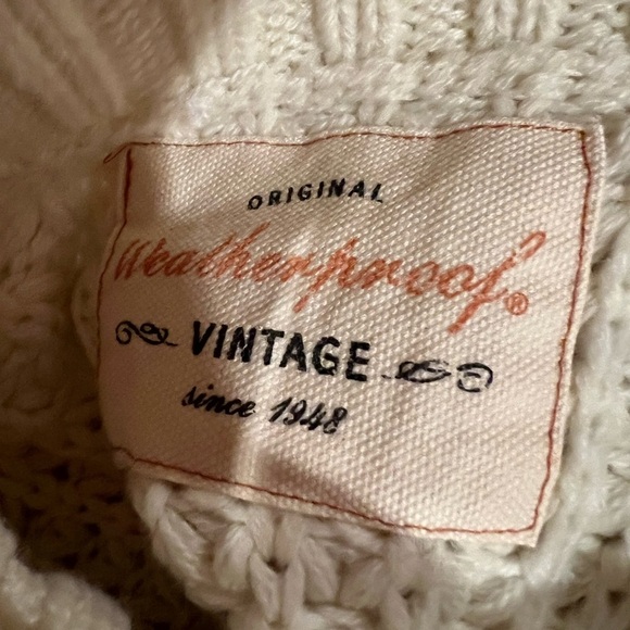 Weatherproof Women’s Cozy Cream Cable Knit Turtleneck Sweater, size small, EUC - Picture 3 of 7